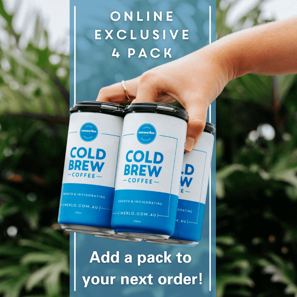 Merlo Coffee Cold Brew four pack online exclusive 
