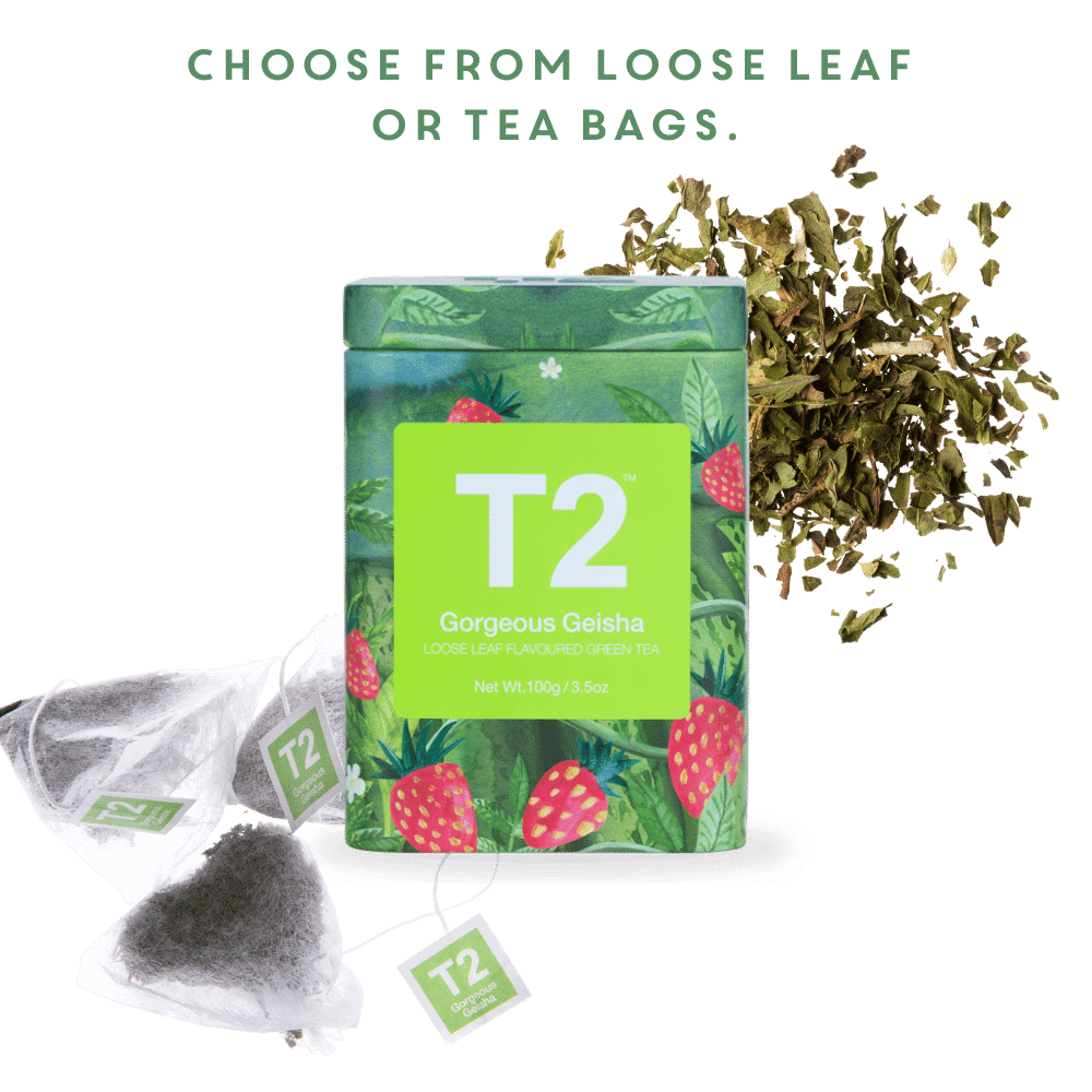 Merlo green tea choose from loose leaf or tea bags