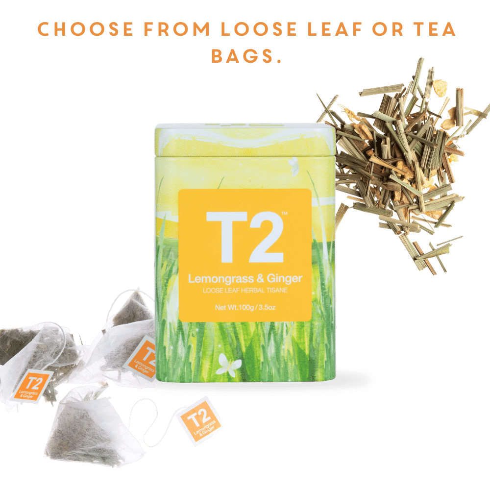 Merlo lemongrass & ginger choose from loose leaf or tea bags