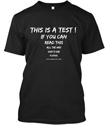 The Test T-Shirt
